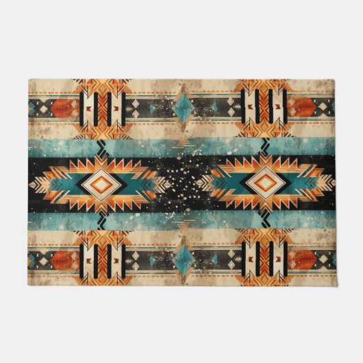 Amérindien Southwest Design Cuisine tapis (Devant)
