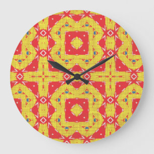 Amérindienne moderne 8 horloge