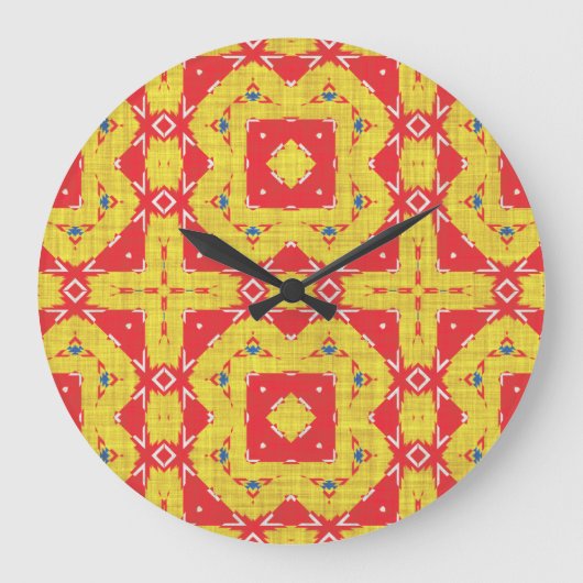 Amérindienne moderne 8 horloge (Recto)