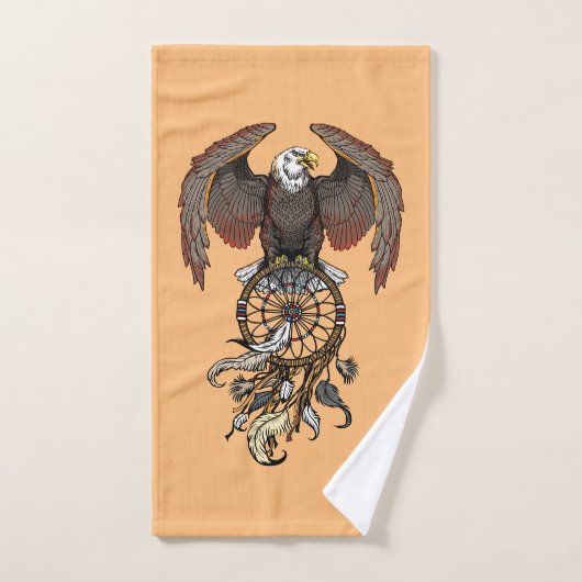 Amérindiens dreamcatcher (Serviette à main)