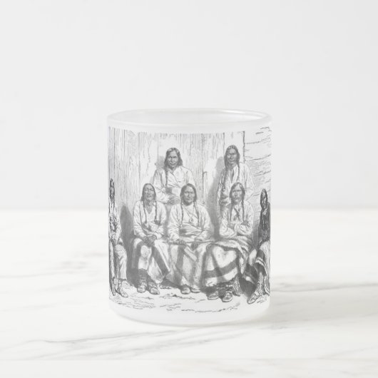 Amérindiens Mug (Centre)
