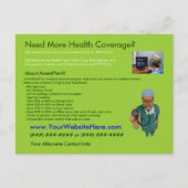 AmeriPlan Health Coverage Postcard Briefkaart (Voorkant)