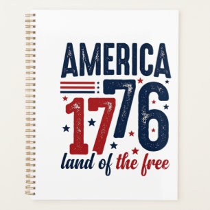 Amérique 1776 Terre de liberté Vintage Patriote Sh