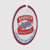 Amérique 250 Ajouter un État Patriotique Cool Doub (devant)