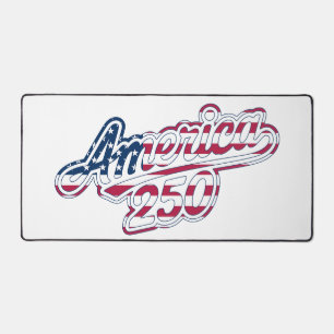 Amérique 250 Drapeau Script Semiquincentennial Des