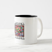 AMÉRIQUE AMÉRIQUE Café Mug (Devant droit)