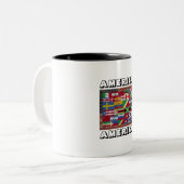 AMÉRIQUE AMÉRIQUE Café Mug (Devant gauche)