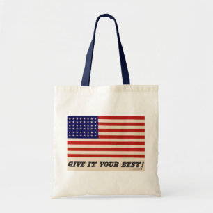 Amérique - Donnez-lui votre meilleur - Sac fourre-