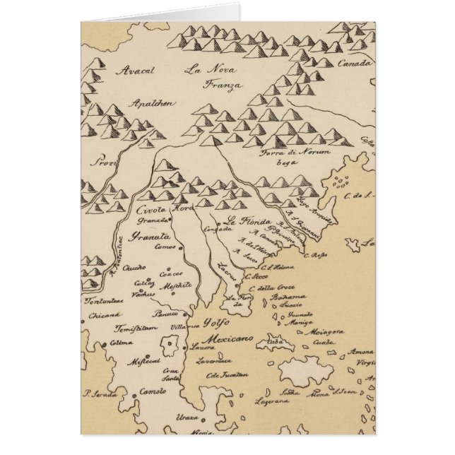 Amérique du Nord, 1566 (Devant)