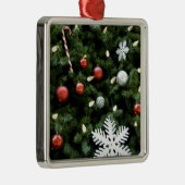 Amérique du Nord. Décorations de Noël sur arbre. 4 (Droite)