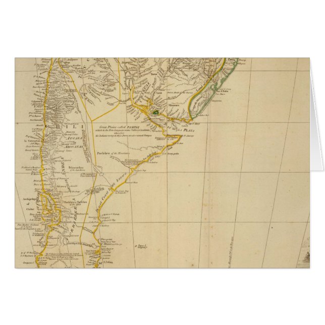 Amérique du Sud Sud (Devant horizontal)