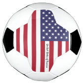 Amérique Football & États-Unis États-Unis Drapeau  (Tourné)