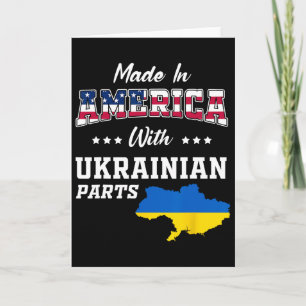 Amérique Parties Ukrainiennes Carte d'Ukraine Drap