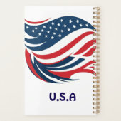 AMÉRIQUE PLANIFICATEUR DE DRAPEAU (Dos)