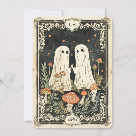 Âmes éternelles 2 | Faire-part de mariage Tarot (Dos)