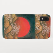 AMETERASU, SUN GODDESS rood zwart Case-Mate iPhone Case (Achterkant (horizontaal))