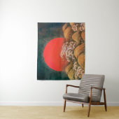 AMETERASU, SUN GODESS Red Brown Black Wandkleed (In situ)