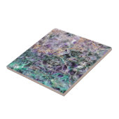 amethieststeentextuur tegeltje (Zijkant)