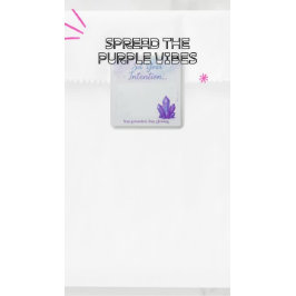 Amethist Crystal-Theme Pastel Sticker