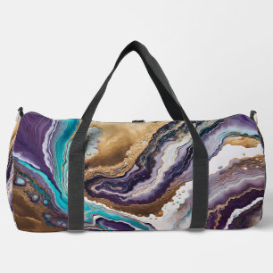 Amethist en Turquoise Abstract Plunjezak