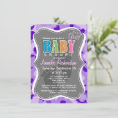 Amethist Paarse Camo; Camouflage Kaart (Staand voorkant)