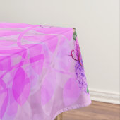 Amethist Raspberry Bloemen Bruiloft Tafelkleed (Voorbeeld)