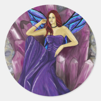 Amethist stoel Sticker