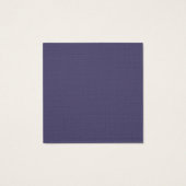 Amethist Waterverf en Gouden Oorbel Vertoning Vierkante Visitekaartjes (Achterkant)