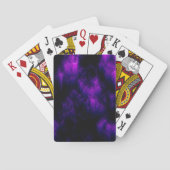 Amethyst Abstract Pokerkaarten (Achterkant)