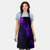 Amethyst Abstract Schort (Gedragen)