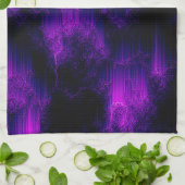 Amethyst Abstract Theedoek (Gevouwen)