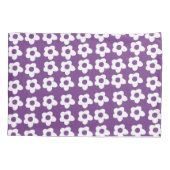 Amethyst bloemkussen Hoesje Kussensloop (Achterkant)