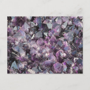 Amethyst-Briefkaart Briefkaart
