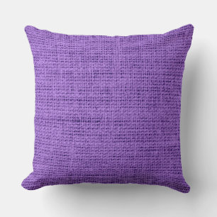 Amethyst burlap-achtergrond kussen