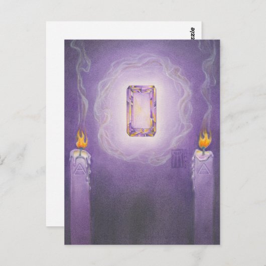 Amethyst Core Briefkaart (Voorkant / Achterkant)