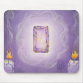Amethyst Core Gemstone Muismat (Voorkant)