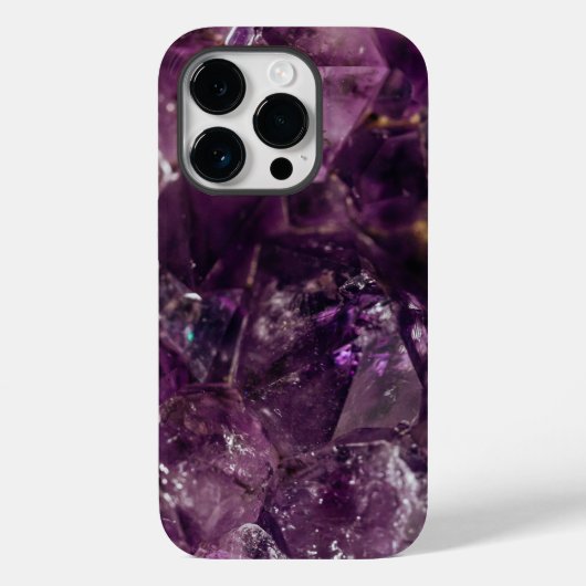 Amethyst Crystal Energy iPhone Case (Achterkant)