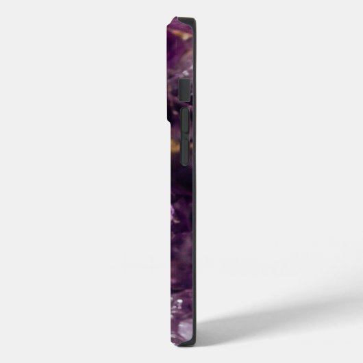 Amethyst Crystal Energy iPhone Case (Achterkant / Links)