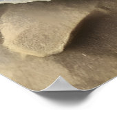 Amethyst Crystal Geode Digital Art Poster (Hoek)