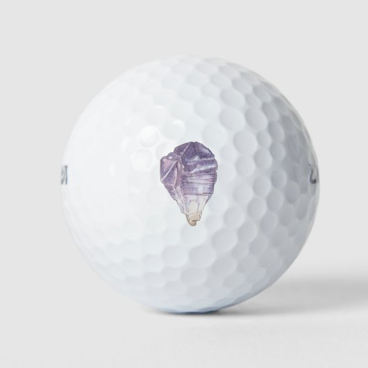 Amethyst Crystal Golfballen (Voorkant)