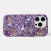 amethyst crystals phone case (Verso Horizontal)