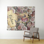 Amethyst Dragon Victorian Grande Tapisserie murale (En situation (horizontale))