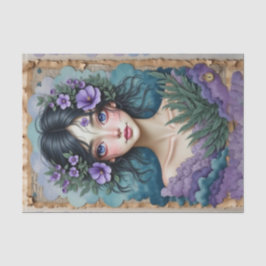 Amethyst Dreamer | Ontkoppelingspapier 💜🌧️ Tissuepapier