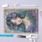 Amethyst Dreamer | Ontkoppelingspapier 💜🌧️ Tissuepapier (Craft)