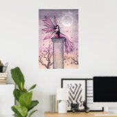 Amethyst Fairy Poster Print door Molly Harrison (Thuiskantoor)