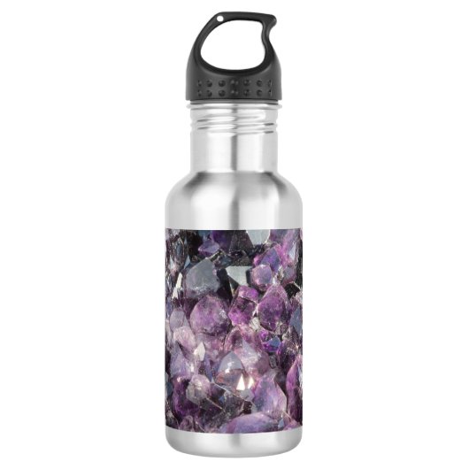 Amethyst-fles Waterfles (Voorkant)