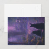 Amethyst Forest Feestdagenkaart (Voorkant / Achterkant)