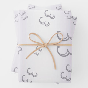 Amethyst Gem & Glitter 33rd Wedding Jubileum Inpakpapier Vel