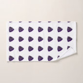 Amethyst Gemstone, Février Birthstone, Purple (Serviette à main)