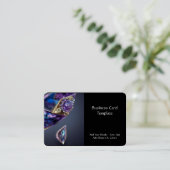 Amethyst & Gemstone Jewelry Carte de visite (Debout devant)